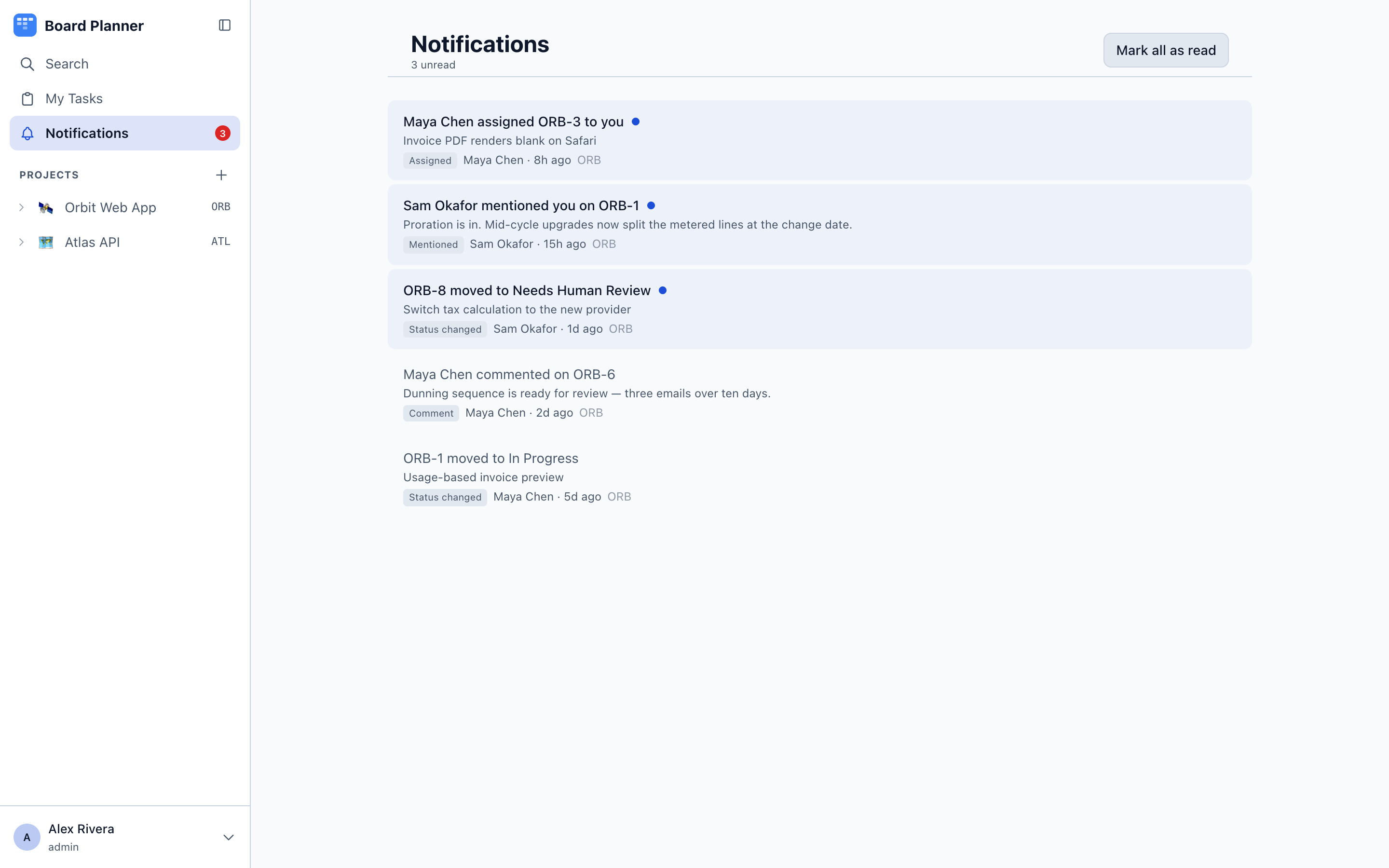 Notifications